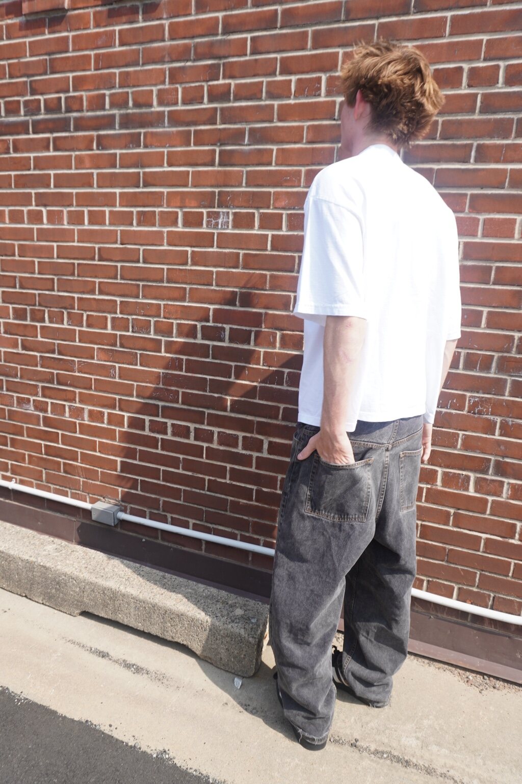 Baby Face Tee model fit photo